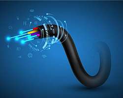 Tubete para emenda de fibra óptica Tubete para emenda de fibra óptica